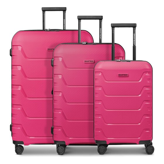 Smartbox Edition 01 4 Rollen Kofferset 3-teilig mit Dehnfalte