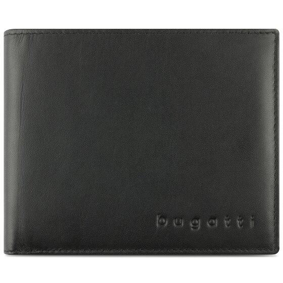 bugatti Super Slim Geldbörse RFID Schutz Leder 9 cm