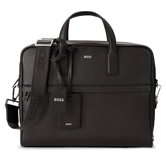 Boss Zair Aktentasche Leder 40 cm Laptopfach