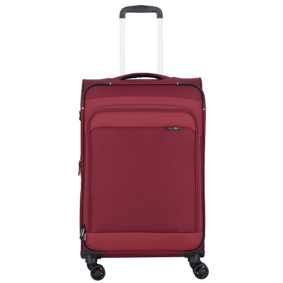 d&n Travel Line 9504 4 Rollen Trolley M 67 cm mit Dehnfalte