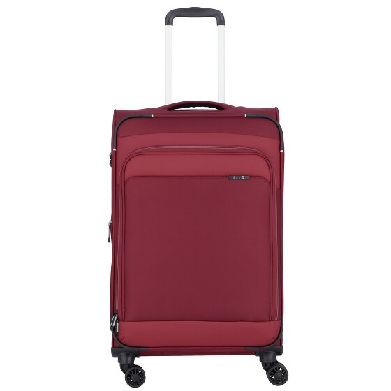 d&n Travel Line 9504 4 Rollen Trolley M 67 cm mit Dehnfalte