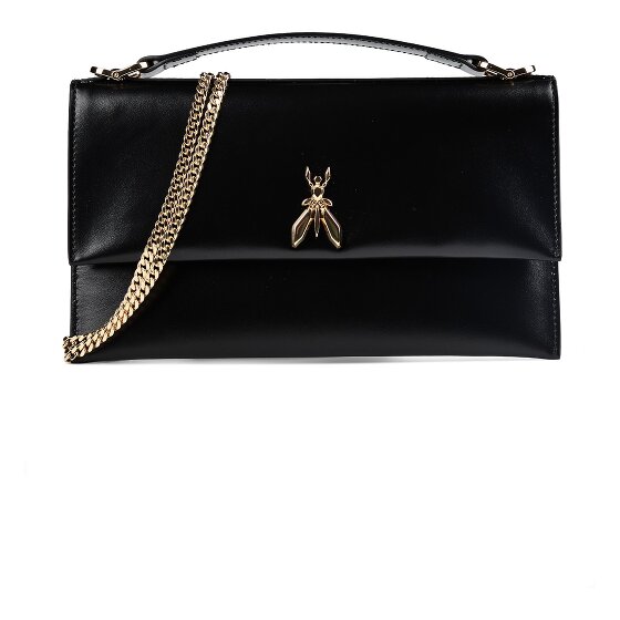 Patrizia Pepe Clutch Tasche Leder 28 cm