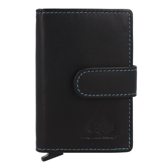 Greenburry Nappa Kreditkartenetui RFID Schutz Leder 7 cm