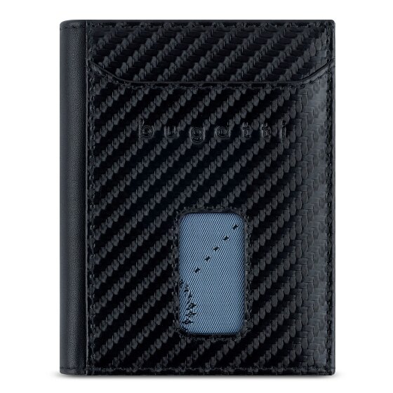 bugatti Secure Slim Geldbörse RFID Schutz Leder 8 cm