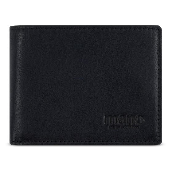 mano Don Andrea Geldbörse RFID Schutz Leder 9.5 cm