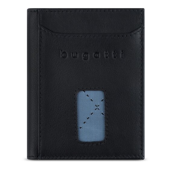 bugatti Secure Slim Geldbörse RFID Schutz Leder 8 cm