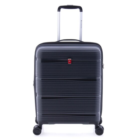 Gladiator 0800 4 Rollen Trolley 55 cm mit Dehnfalte