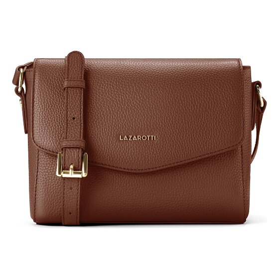Lazarotti Bologna Leather Umhängetasche Leder 22 cm