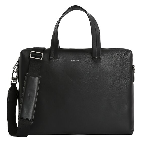 Calvin Klein CK Premium Aktentasche Leder 40.5 cm Laptopfach