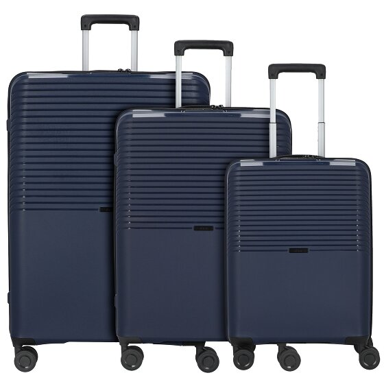 d&n Travel Line 4000 4-Rollen Kofferset 3tlg.