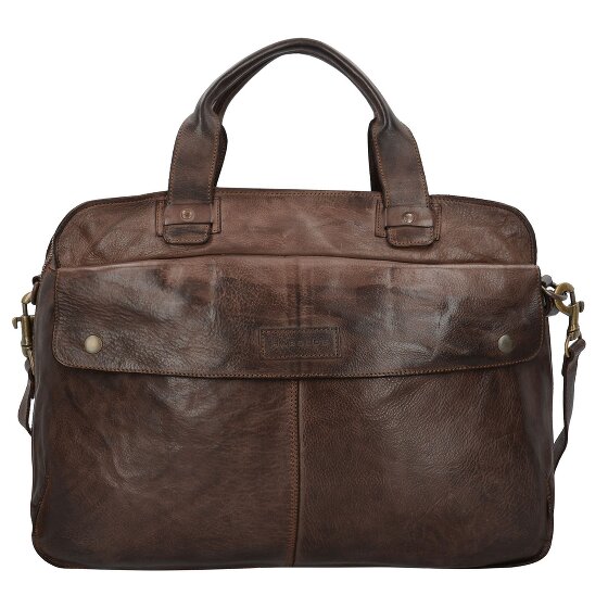 Harold's Saddle Aktentasche Leder 41 cm Laptopfach