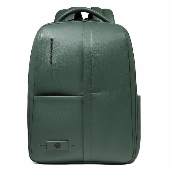 Piquadro Russel Daypack RFID Schutz Leder 41 cm Laptopfach