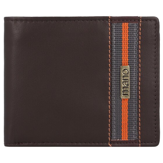 mano Don Leonardo Geldbörse RFID Leder 11,5 cm