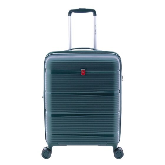 Gladiator 0800 4 Rollen Kabinentrolley 55 cm mit Dehnfalte