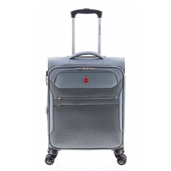 Gladiator 2000 4 Rollen Kabinentrolley 55 cm mit Dehnfalte