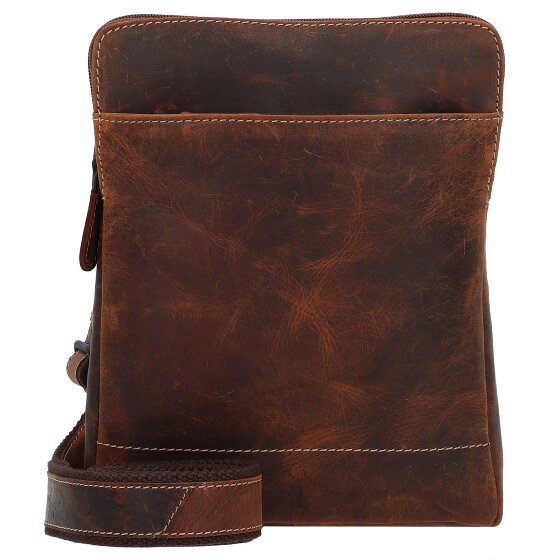 Jack Kinsky Baltimore 24 Umhängetasche Leder 19 cm