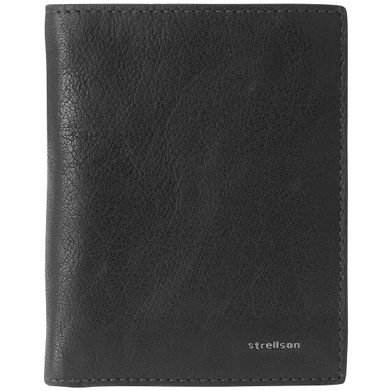Strellson Jefferson BillFold V8 Geldbörse Leder 10,5 cm schwarz