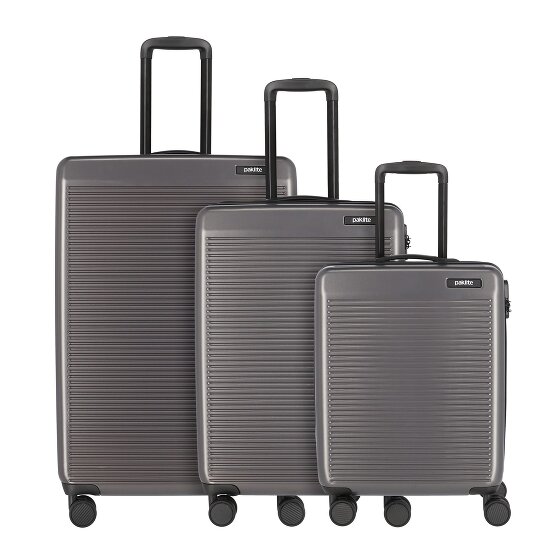 Paklite Sienna 4 Rollen Kofferset 3-teilig