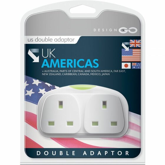 Go Travel Duo-Reiseadapter England-Amerika