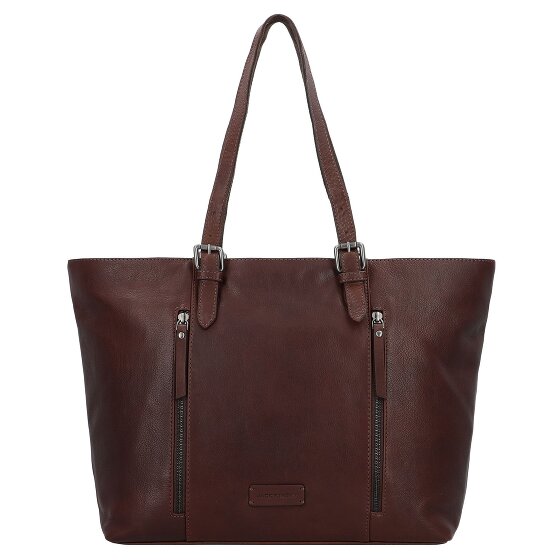 Jack Kinsky Montreal Schultertasche Leder 34 cm