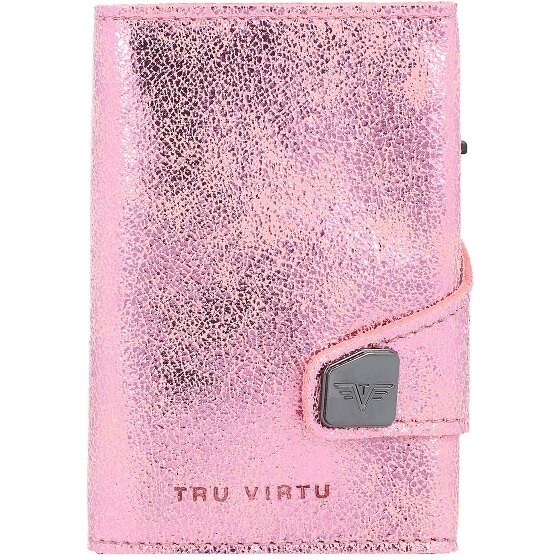 Tru Virtu Click & Slide Kreditkartenetui RFID Leder 6,5 cm