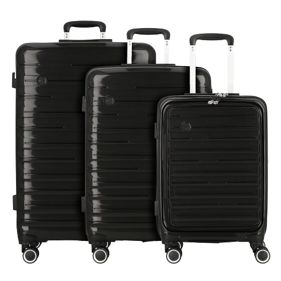 Cocoono Madrid 4 Rollen Kofferset 3-teilig