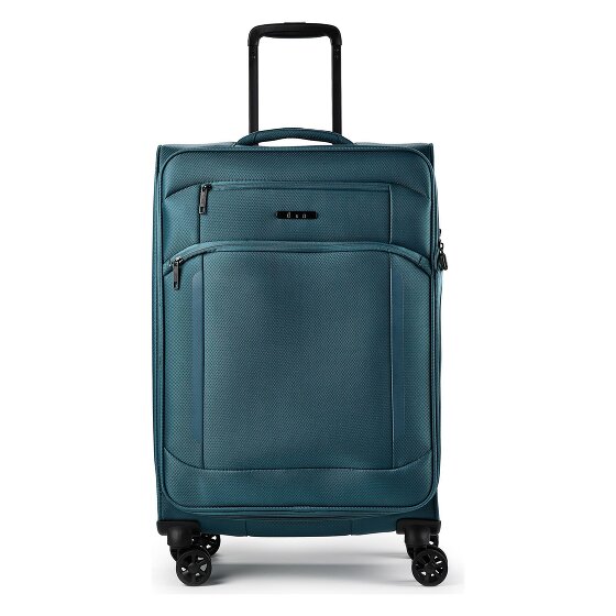 d&n Travel Line 9804 4 Rollen Trolley M 68 cm mit Dehnfalte