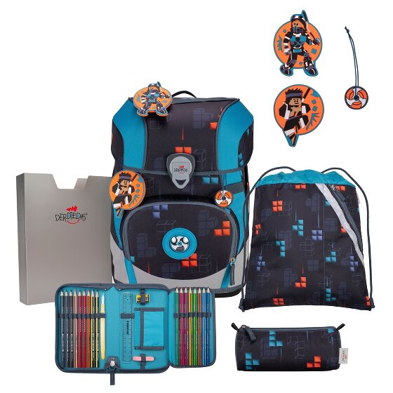 DerDieDas ErgoFlex Tiny Schulranzen-Set 6-teilig