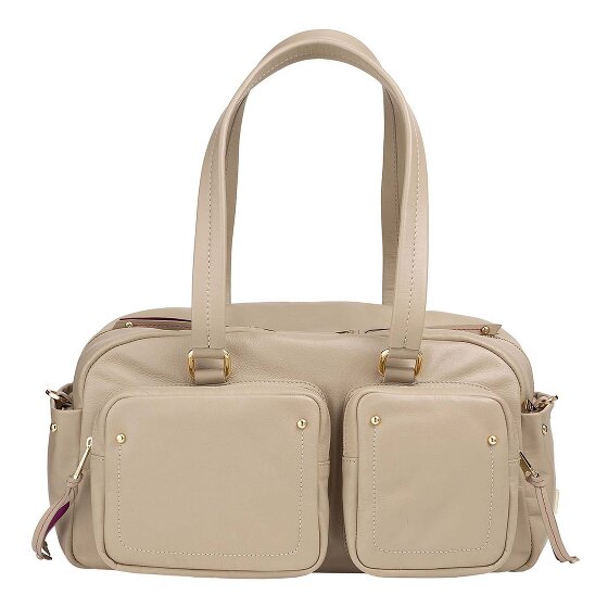 DuDu Pocket Schultertasche Leder 33 cm