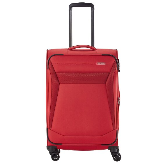 Travelite Chios 4 Rollen Trolley 67 cm mit Dehnfalte