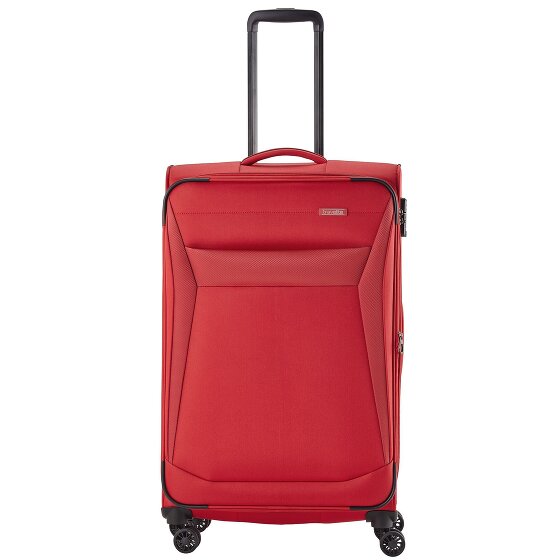 Travelite Chios 4 Rollen Trolley L 78 cm mit Dehnfalte