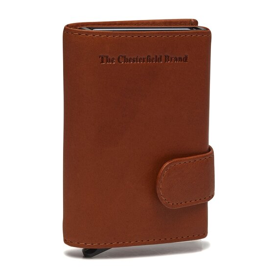 The Chesterfield Brand Frankfurt Kreditkartenetui RFID Schutz Leder 7.5 cm