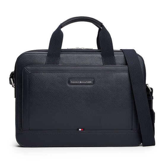 Tommy Hilfiger TH Central Aktentasche 39 cm Laptopfach blau