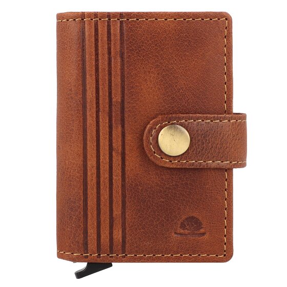 Greenburry Vintage Geldbörse RFID Schutz Leder 7.5 cm