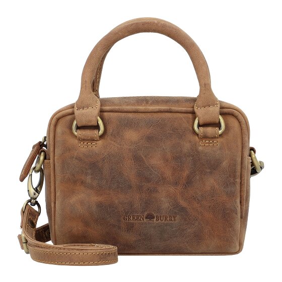 Greenburry Vintage Mini Bag Handtasche Leder 18 cm