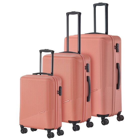 Travelite Bali 4 Rollen Kofferset 3-teilig