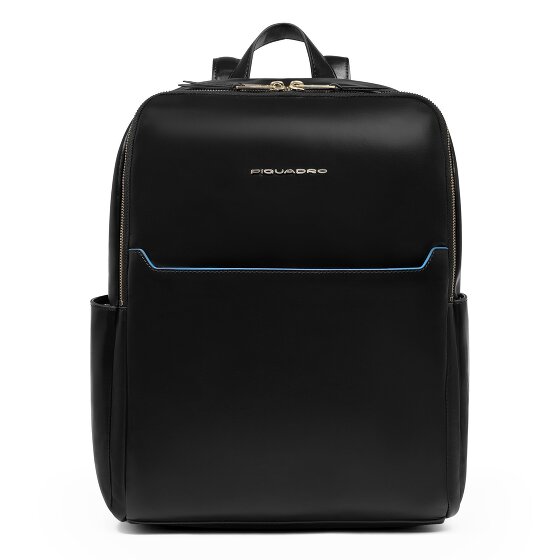 Piquadro Blue Square Daypack RFID Schutz Leder 37 cm Laptopfach