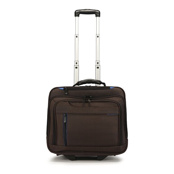 Dermata 2-Rollen Businesstrolley 42  cm Laptopfach