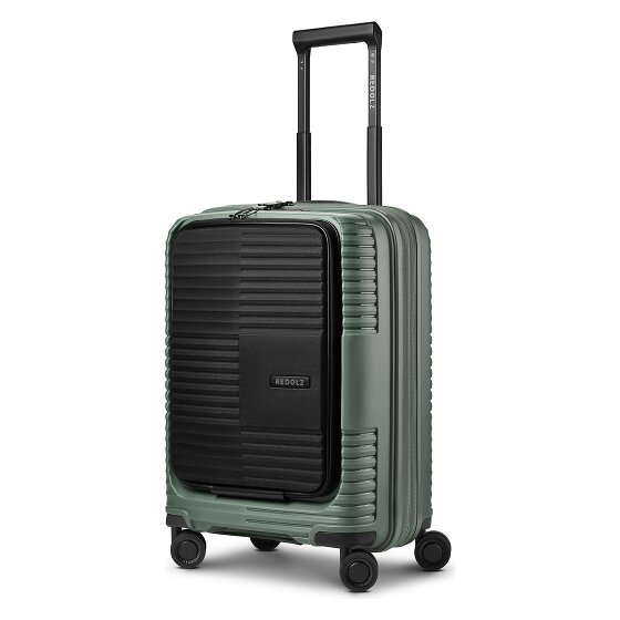 Redolz Essentials 17 2.0 4 Rollen Kabinentrolley 55 cm Laptopfach mit Dehnfalte