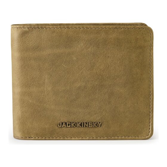 Jack Kinsky Aruba Geldbörse RFID Schutz Leder 12 cm