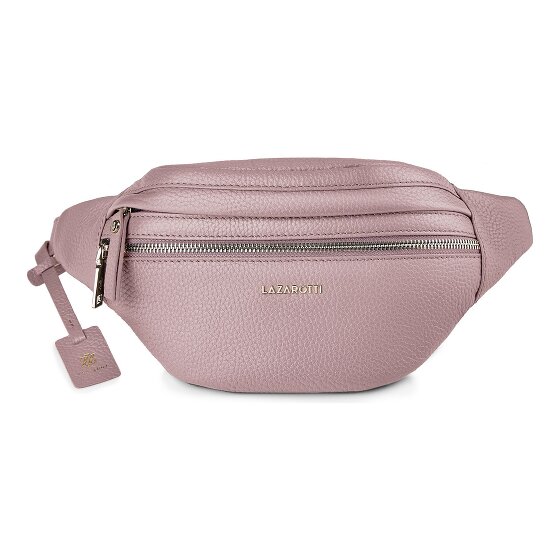 Lazarotti Bologna Leather Double-Zip Gürteltasche Crossbody Leder 25 cm