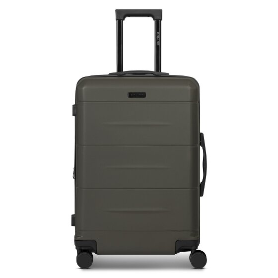 Police London 4 Rollen Trolley 64 cm mit Dehnfalte