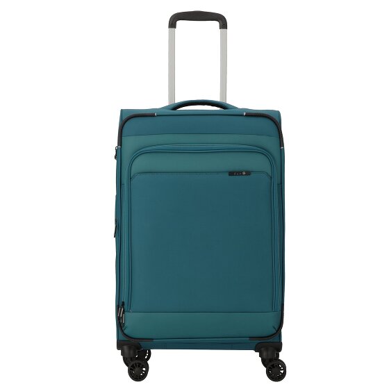 d&n Travel Line 9504 4 Rollen Trolley M 67 cm mit Dehnfalte