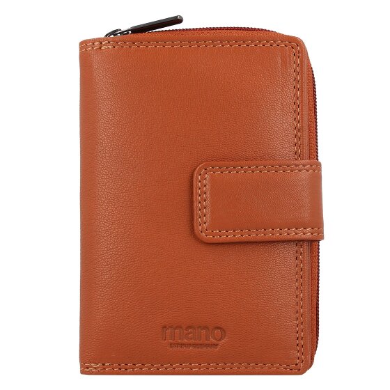 mano Donna Giulia Geldbörse Leder 9 cm