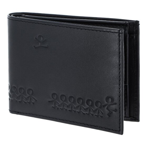 oxmox Leather Geldbörse RFID Schutz Leder 10.5 cm