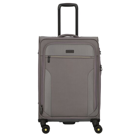 d&n Travel Line 9704 4 Rollen Trolley M 68 cm mit Dehnfalte