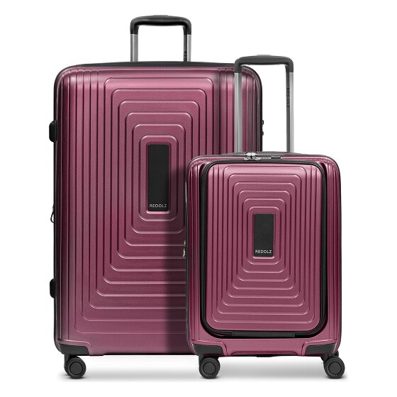Redolz Essentials 14 4-Rollen Kofferset 2 tlg. Laptopfach mit Dehnfalte