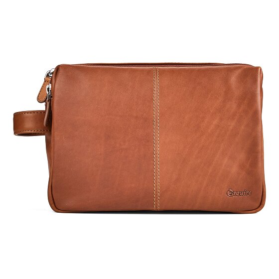 Esquire Dallas Kulturbeutel Leder 25 cm