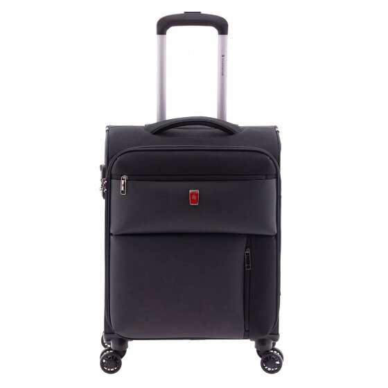 Gladiator 3700 4 Rollen Kabinentrolley 55 cm mit Dehnfalte