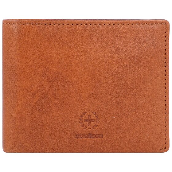 Strellson Blackwall BillFold H8 Geldbörse RFID Leder 10,5 cm braun